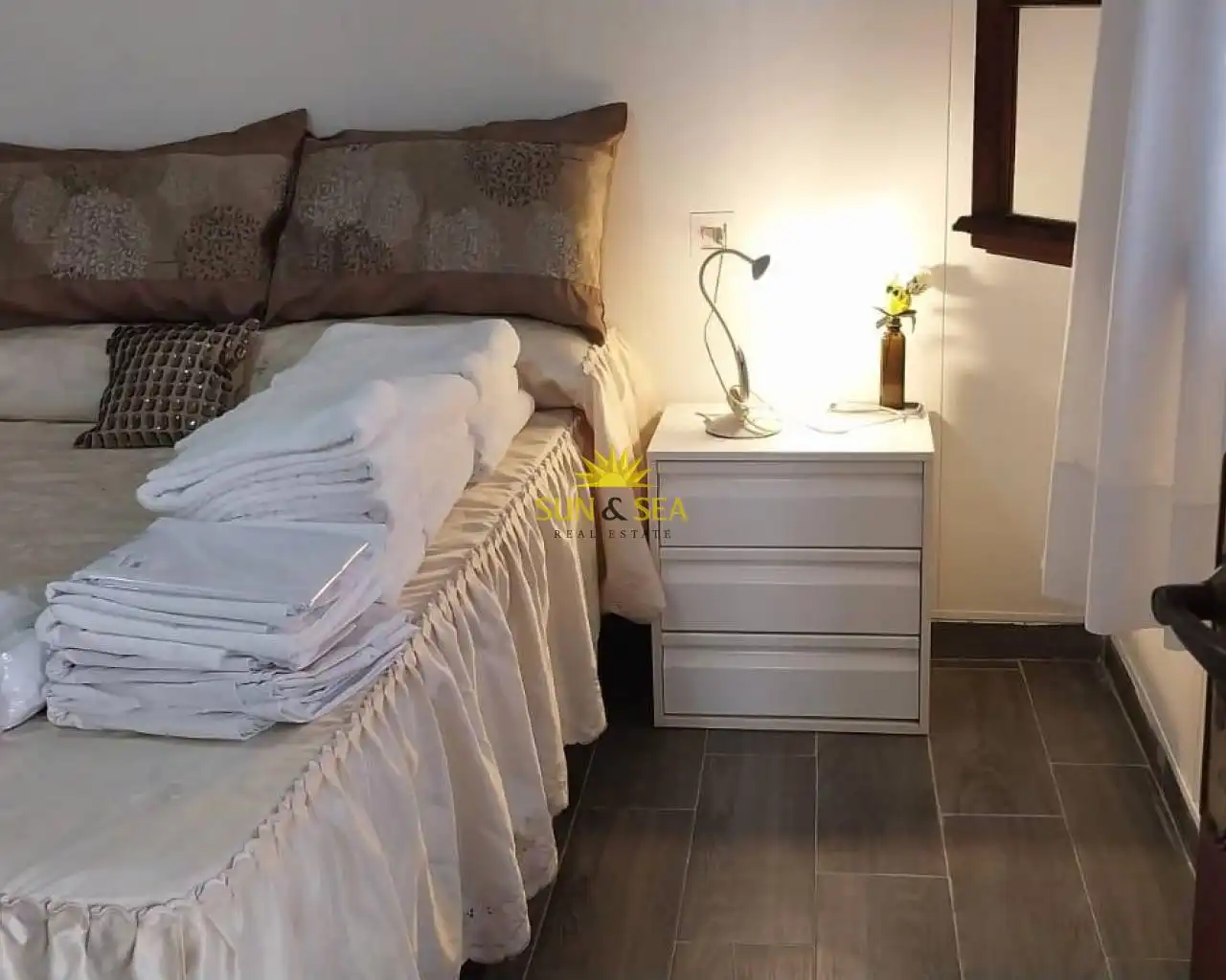 Dormitori de Casa o xalet de lloguer en Pilar de la Horadada amb Aire condicionat, Calefacció i Moblat