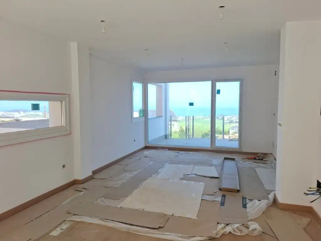 Sala d'estar de Casa o xalet en venda en Foz amb Jardí privat, Terrassa i Traster