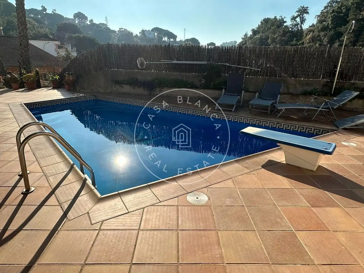 Swimming pool of Houses for sale in Lloret de Mar  with Air Conditioner, Heating and Private garden