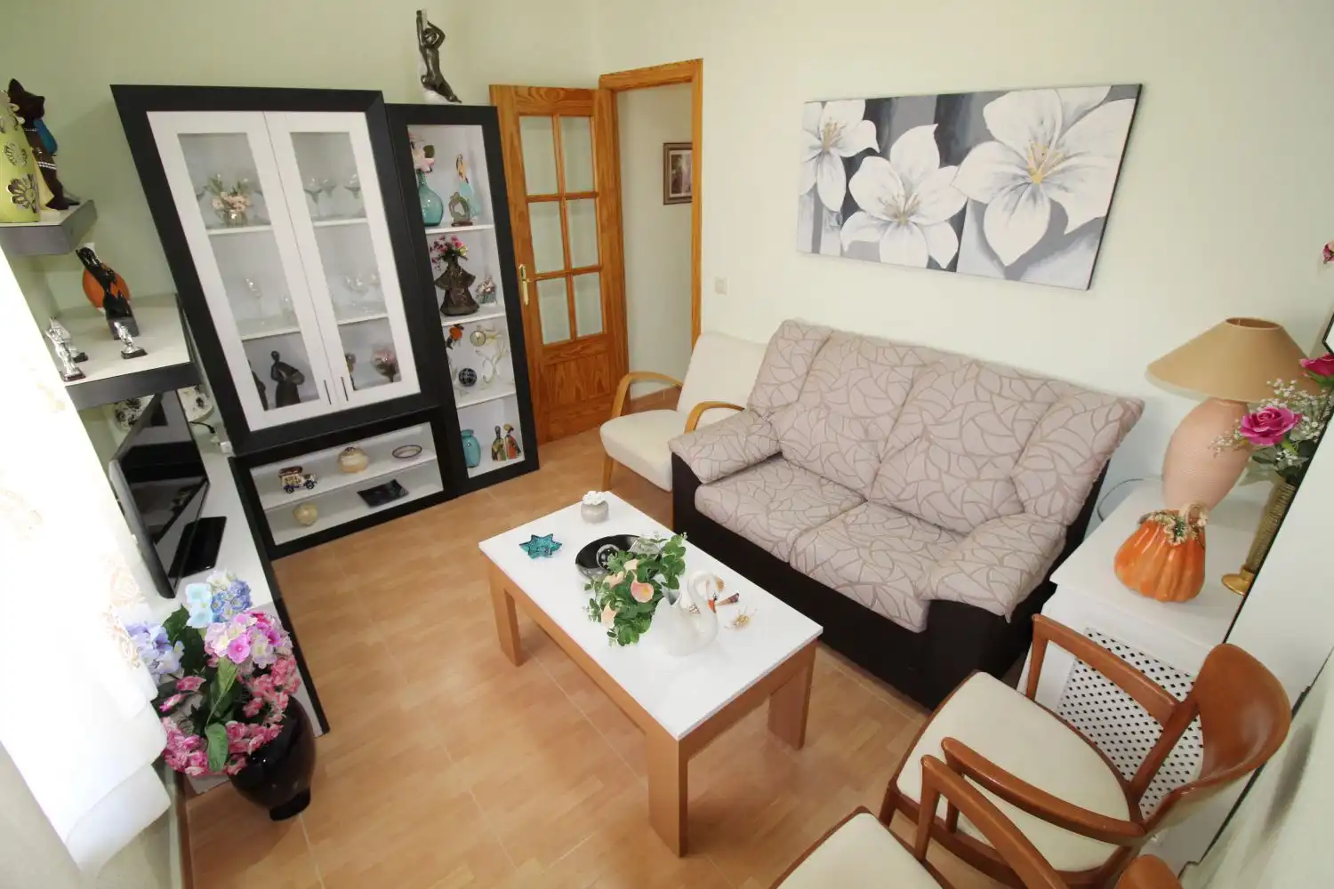 Sala de estar de Piso en venta en Ciudad Real con Calefacción y Trastero