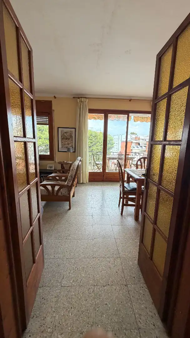 Dining room of Flat for sale in Torredembarra  with Terrace, Furnished and Oven