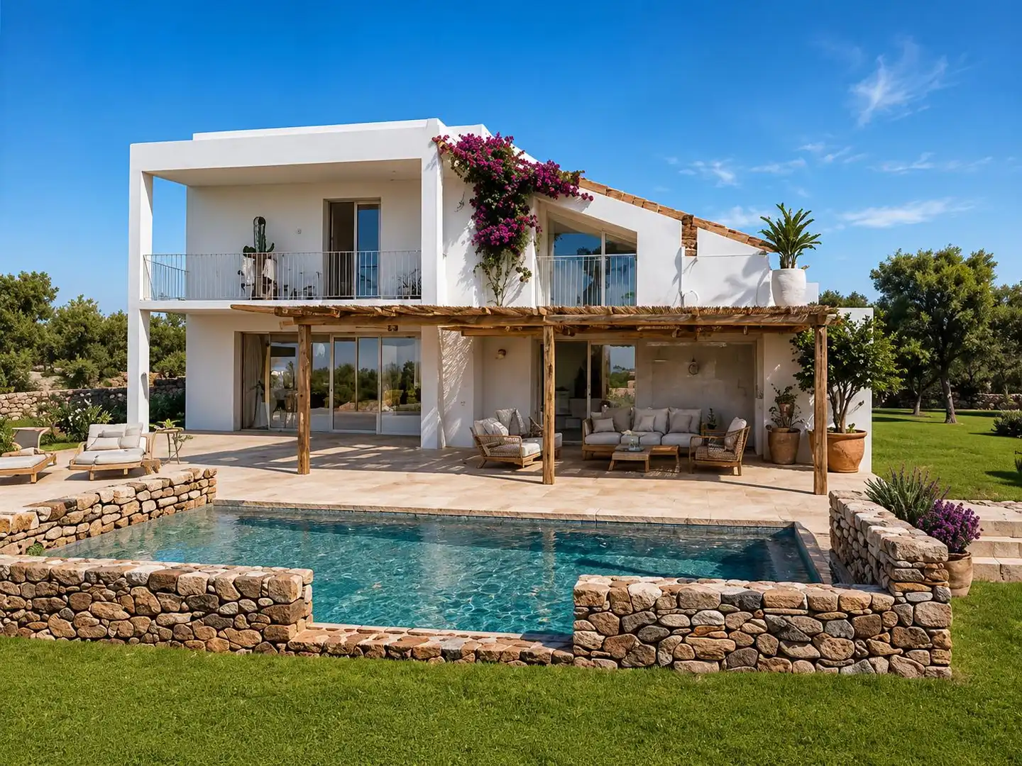Terraza de Casa o chalet en venta en Es Mercadal con Jardín privado, Parquet y Terraza