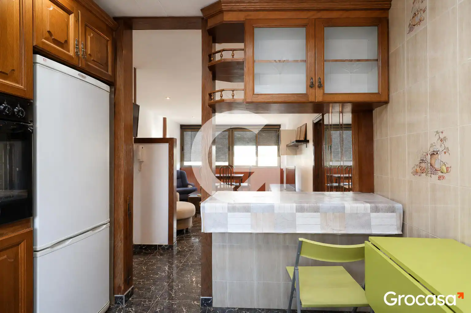 Küche von Wohnung zum Verkauf in Sant Boi de Llobregat mit Klimaanlage