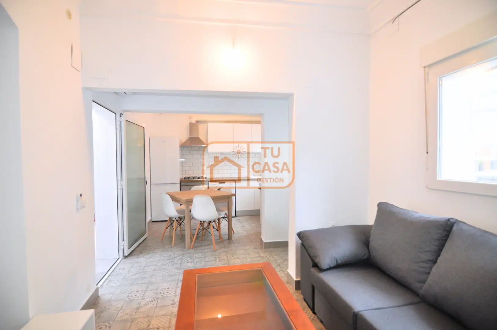 Living room of Detached homes for rent in Cáceres  with Air Conditioner, Heating and Furnished