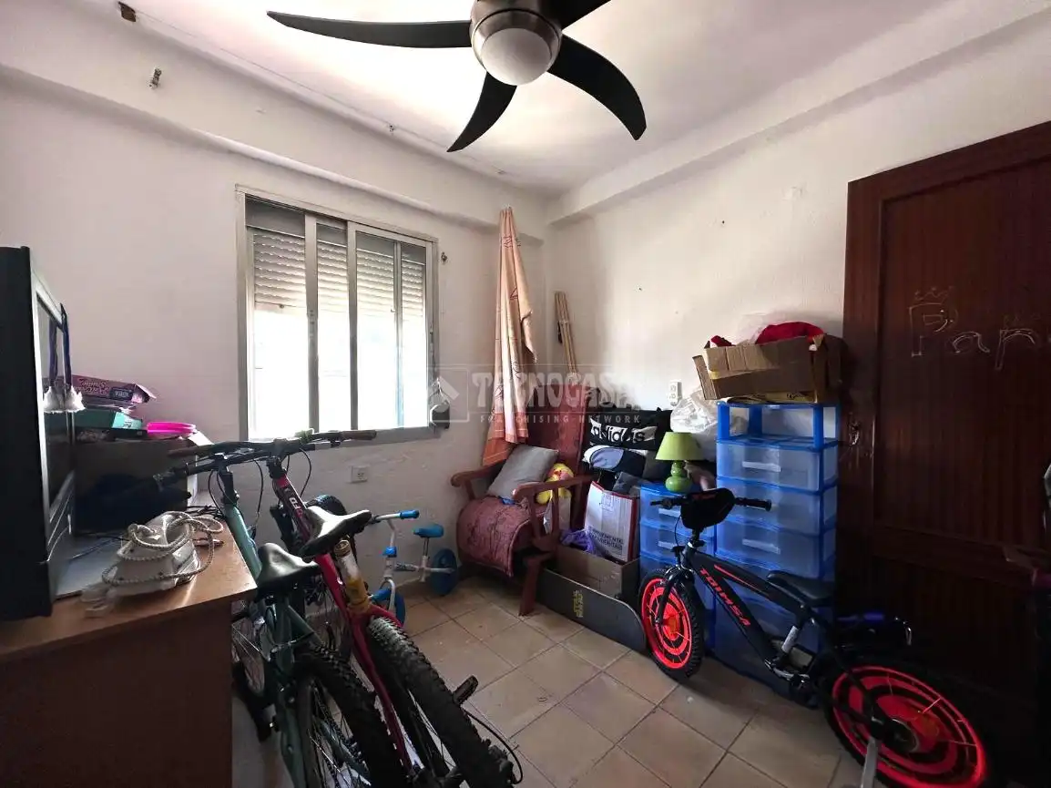 Bedroom of Flat for sale in Málaga