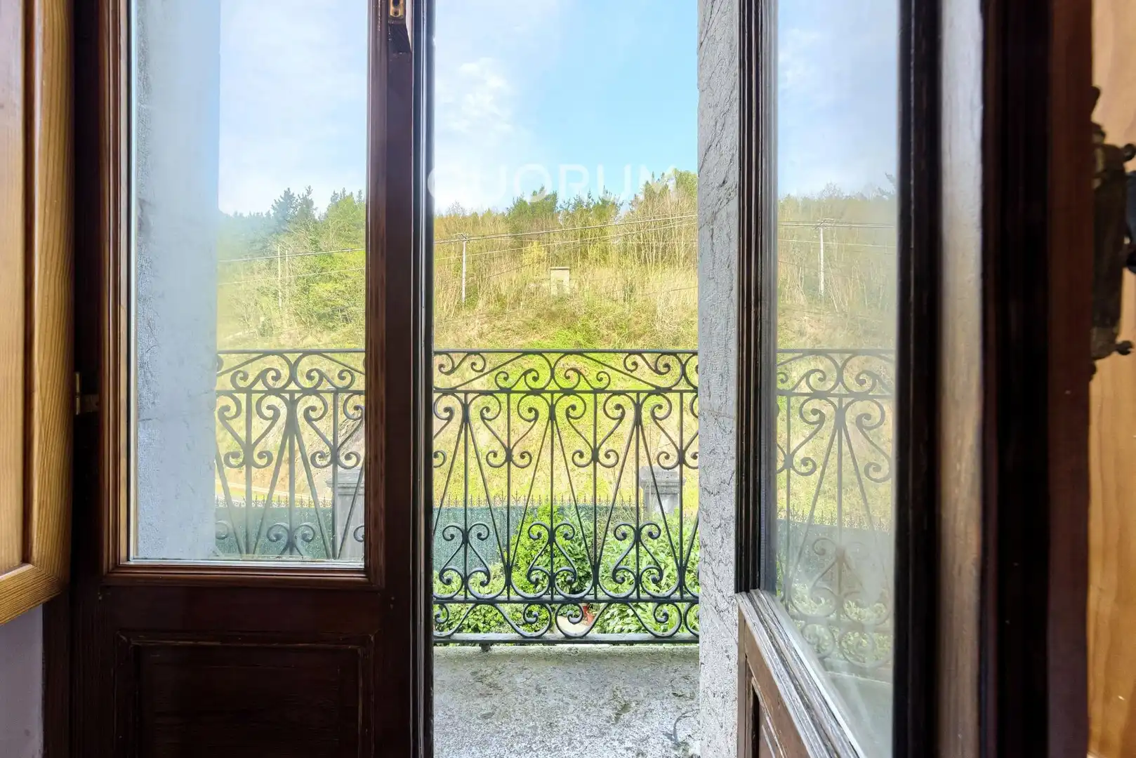 Terraza de Casa adosada en venta en Arrankudiaga / Zollo con Calefacción, Amueblado y Balcón
