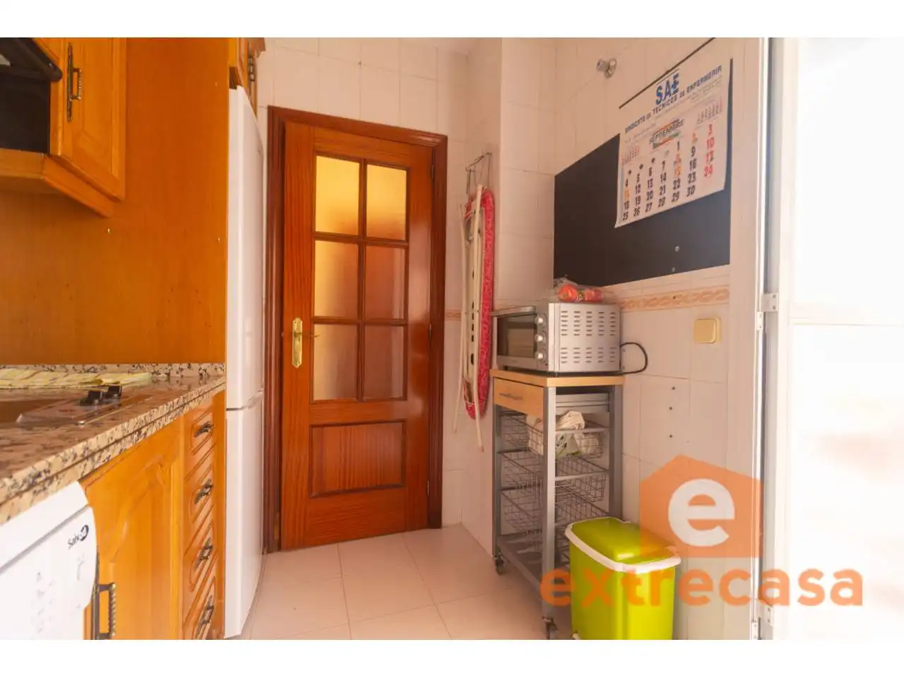Cocina de Apartamento de alquiler en Badajoz con Aire acondicionado, Calefacción y Amueblado