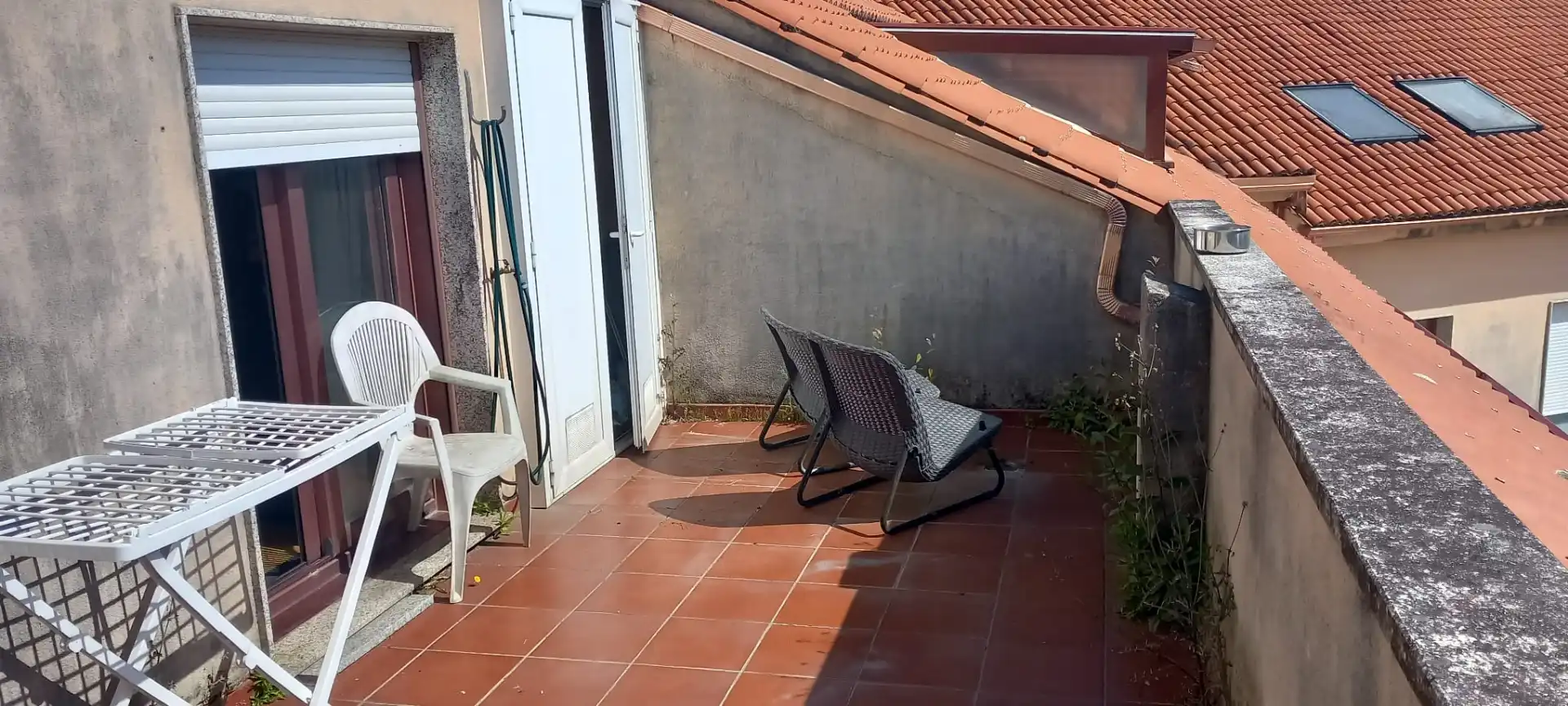 Terraza de Piso en venta en Catoira con Jardín privado, Terraza y Amueblado