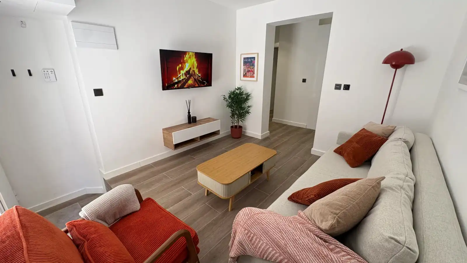 Sala d'estar de Pis de lloguer en Ciudad Lineal