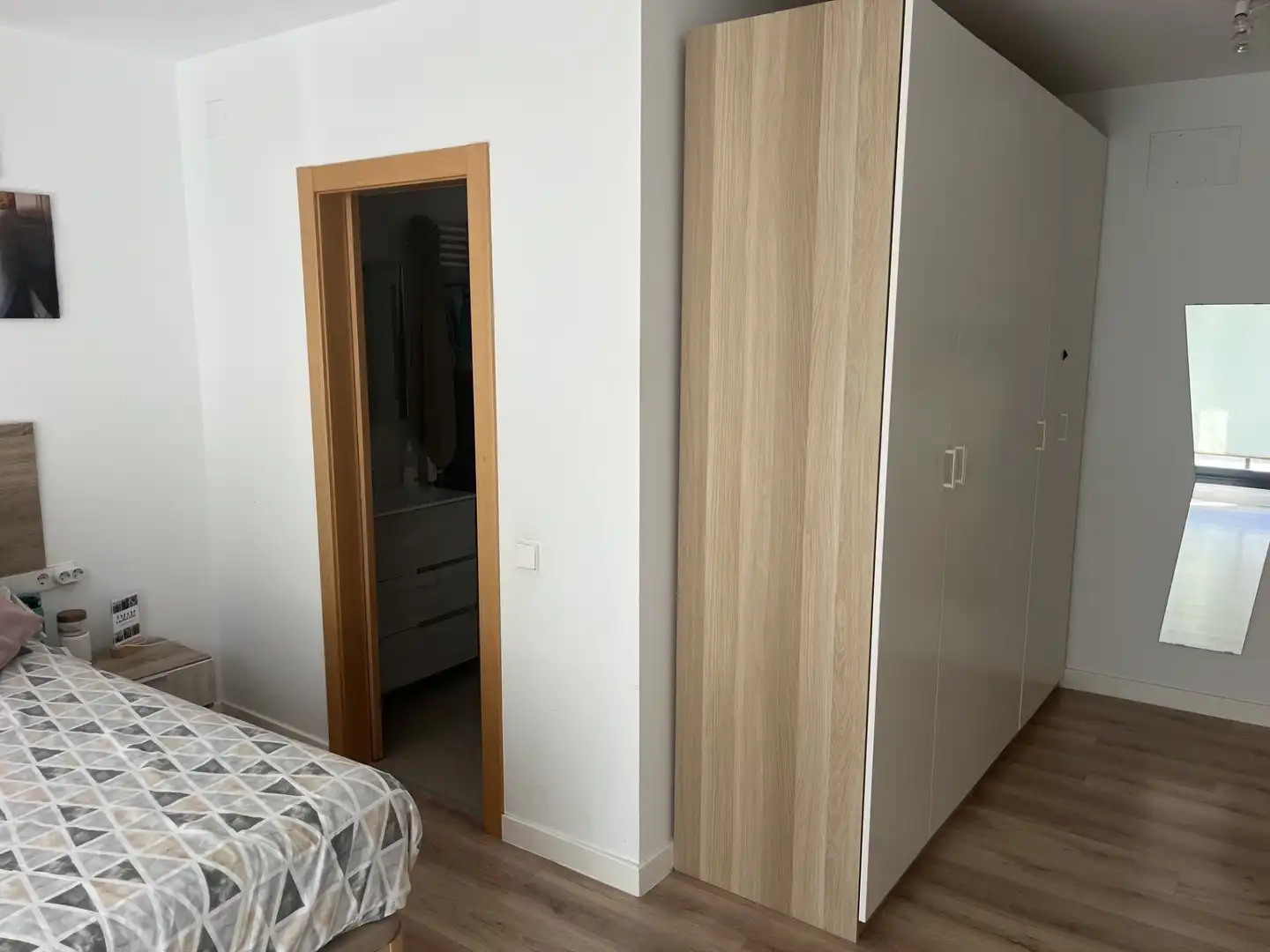 Dormitori de Casa adosada en venda en Terrassa amb Aire condicionat, Calefacció i Terrassa