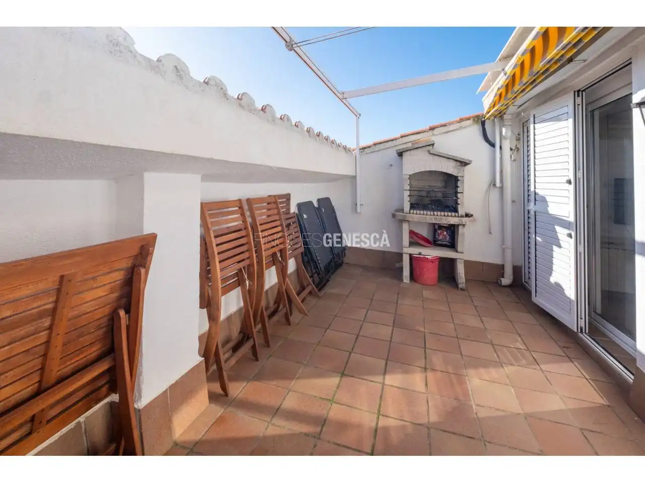 Terrace of Duplexes for sale in Terrassa  with Air Conditioner, Heating and Private garden