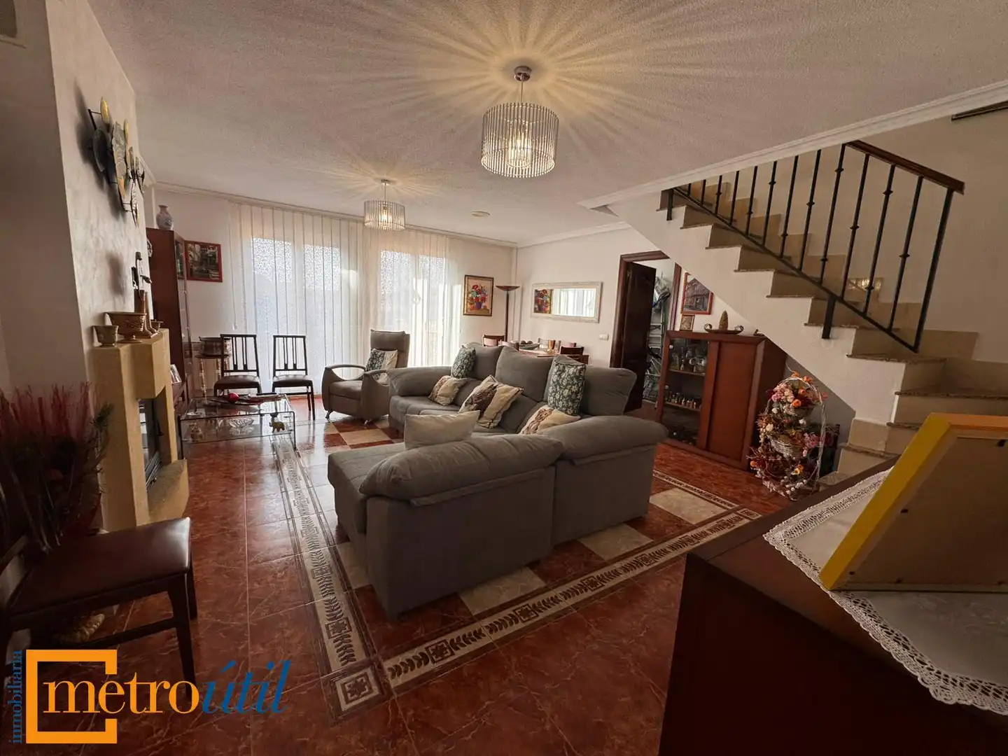Sala d'estar de Casa o xalet en venda en Mozárbez amb Calefacció, Jardí privat i Parquet