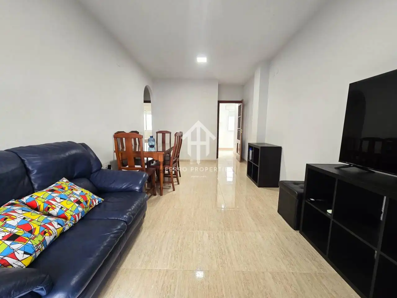 Sala de estar de Piso de alquiler en Loja con Aire acondicionado, Amueblado y Balcón