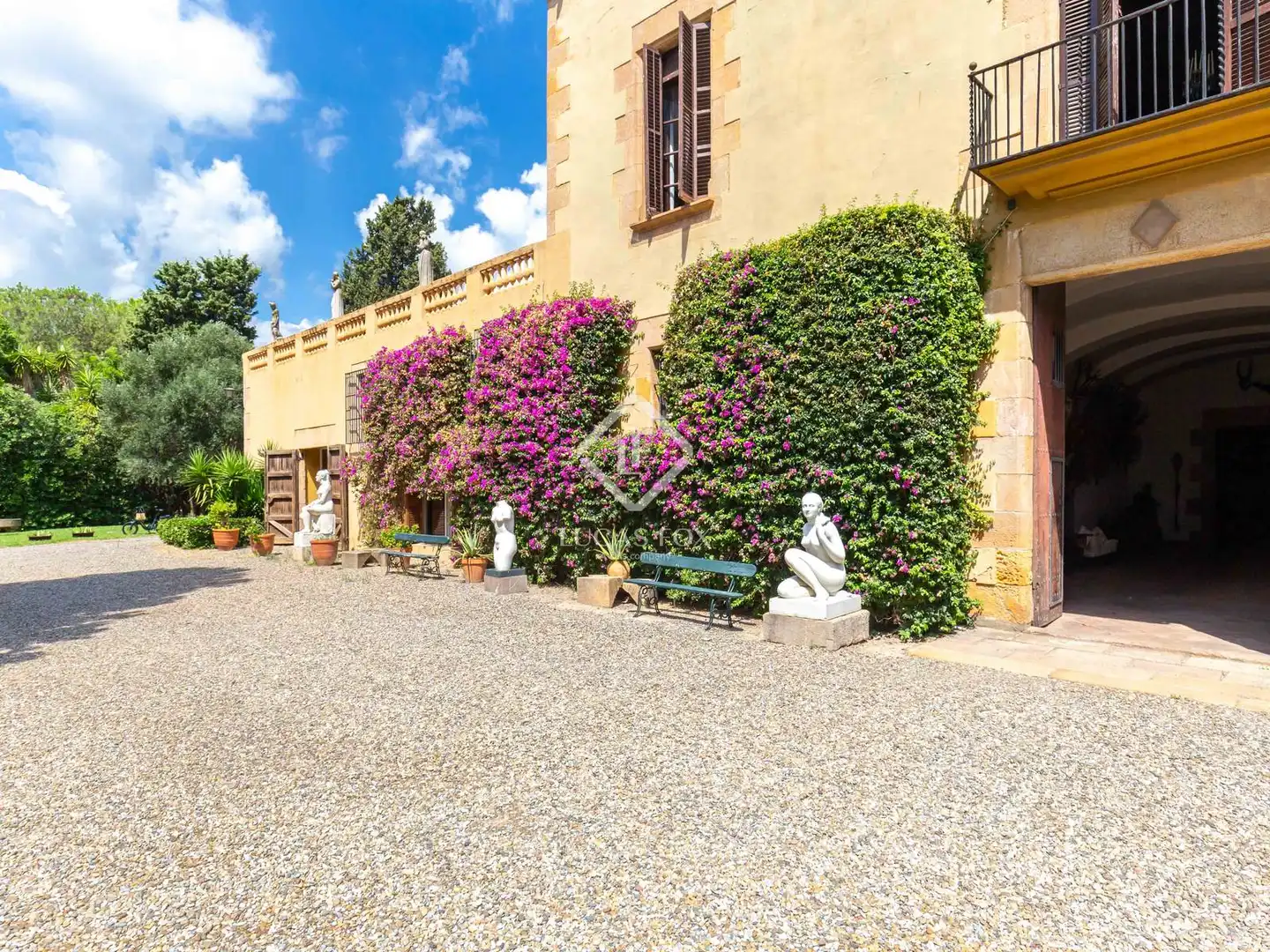 Garden of Houses for sale in Esplugues de Llobregat  with Air Conditioner, Heating and Private garden