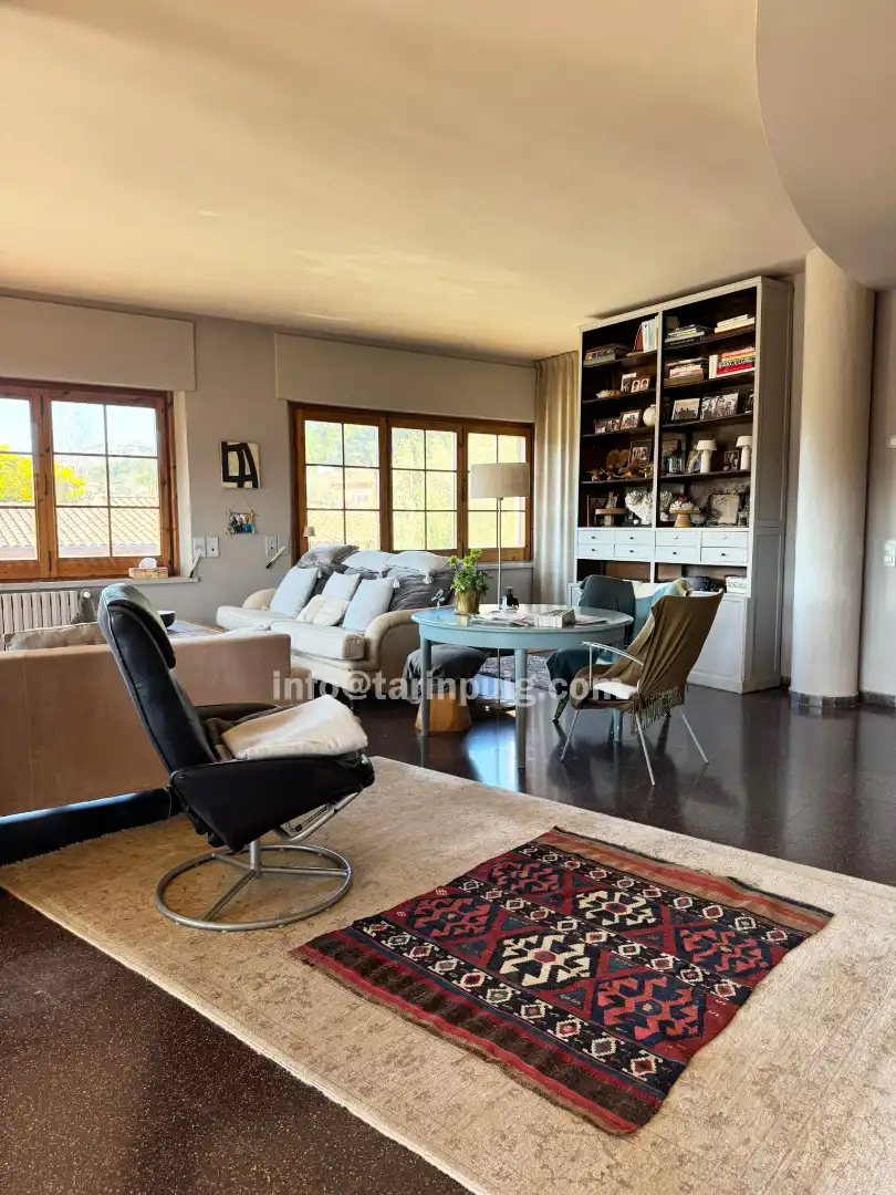 Sala de estar de Casa o chalet en venta en Begues con Aire acondicionado, Calefacción y Jardín privado