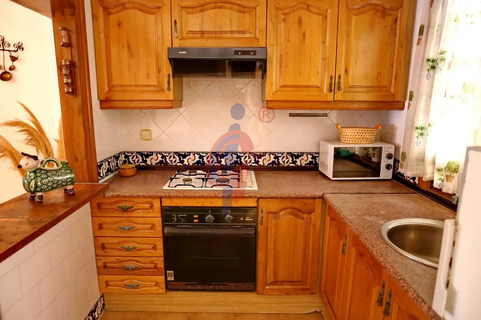 Cocina de Casa adosada en venta en Guardamar del Segura con Aire acondicionado, Calefacción y Terraza