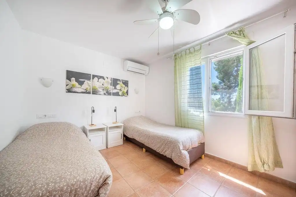 Bedroom of Houses for sale in Jávea / Xàbia  with Air Conditioner, Heating and Private garden