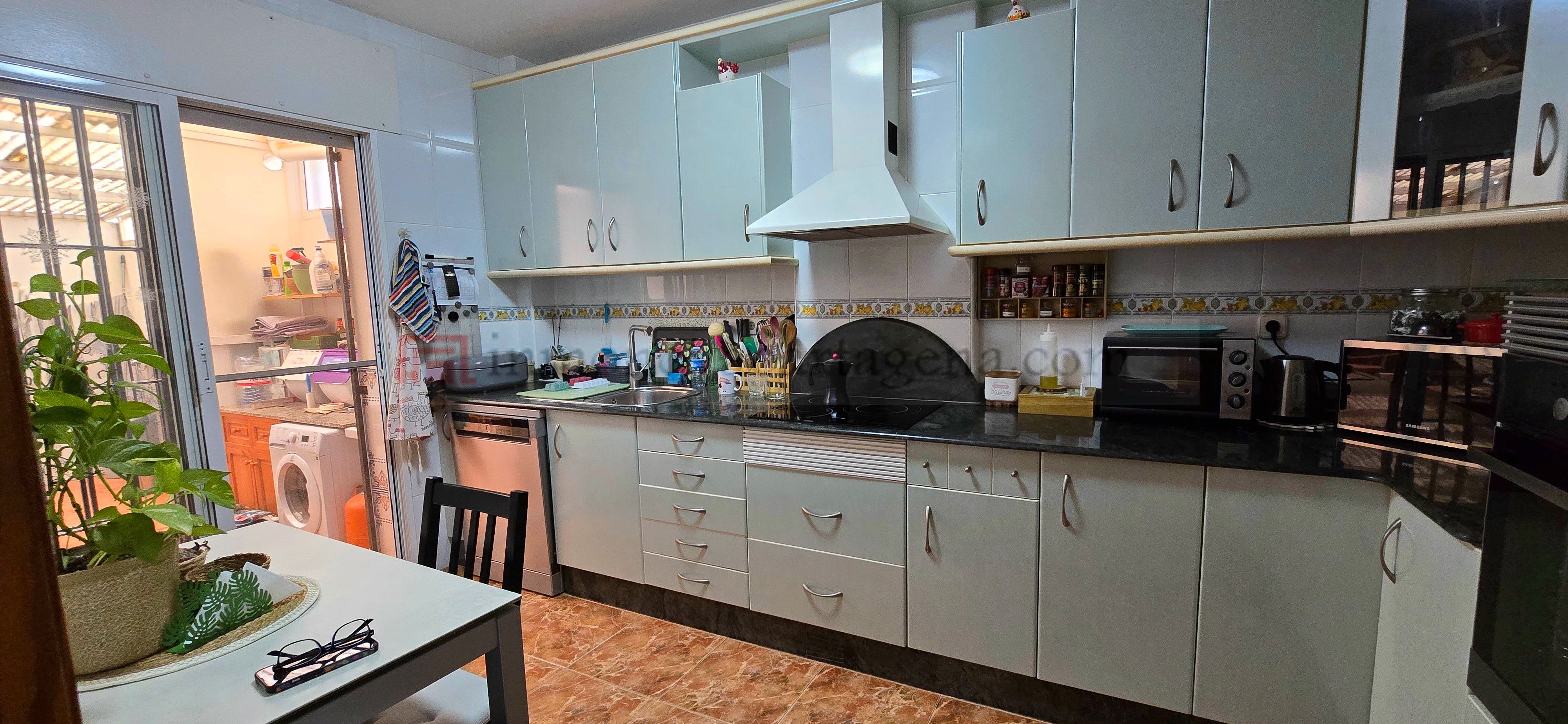 Kitchen of House or chalet for sale in Cartagena  with Air Conditioner, Terrace and Storage room