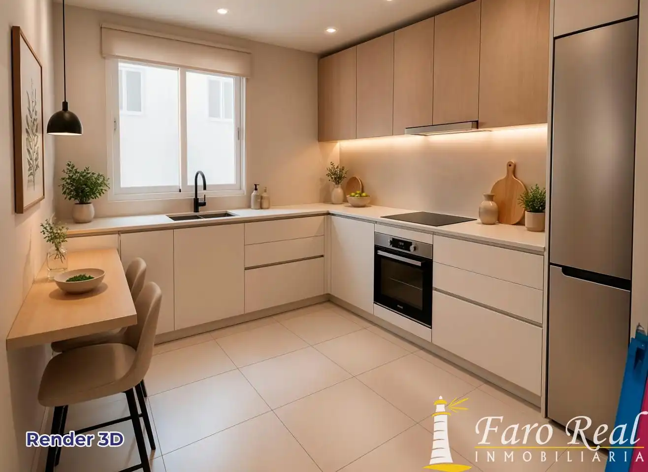 Cocina de Ático en venta en Sanlúcar de Barrameda con Aire acondicionado, Terraza y Trastero