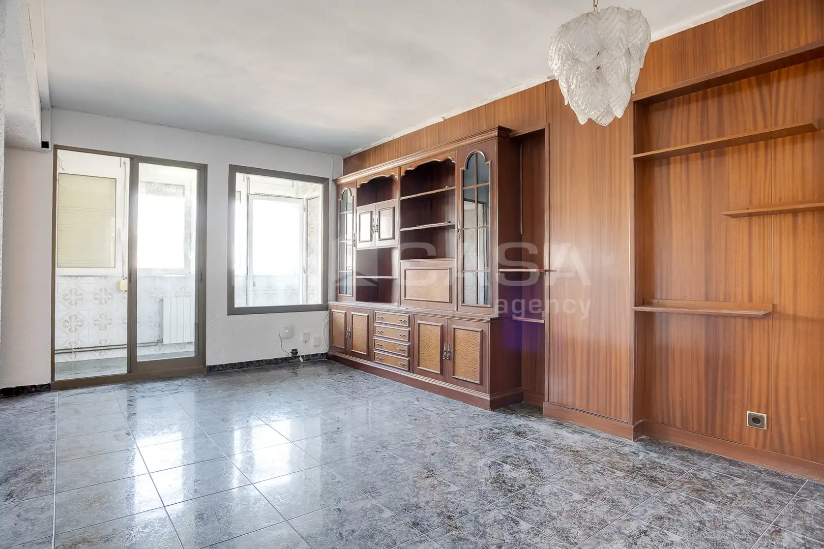 Sala d'estar de Pis en venda en Barcelona amb Calefacció, Traster i Balcó