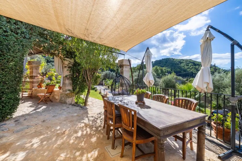 Garten von Country house zum Verkauf in Andratx mit Klimaanlage, Heizung und Privatgarten