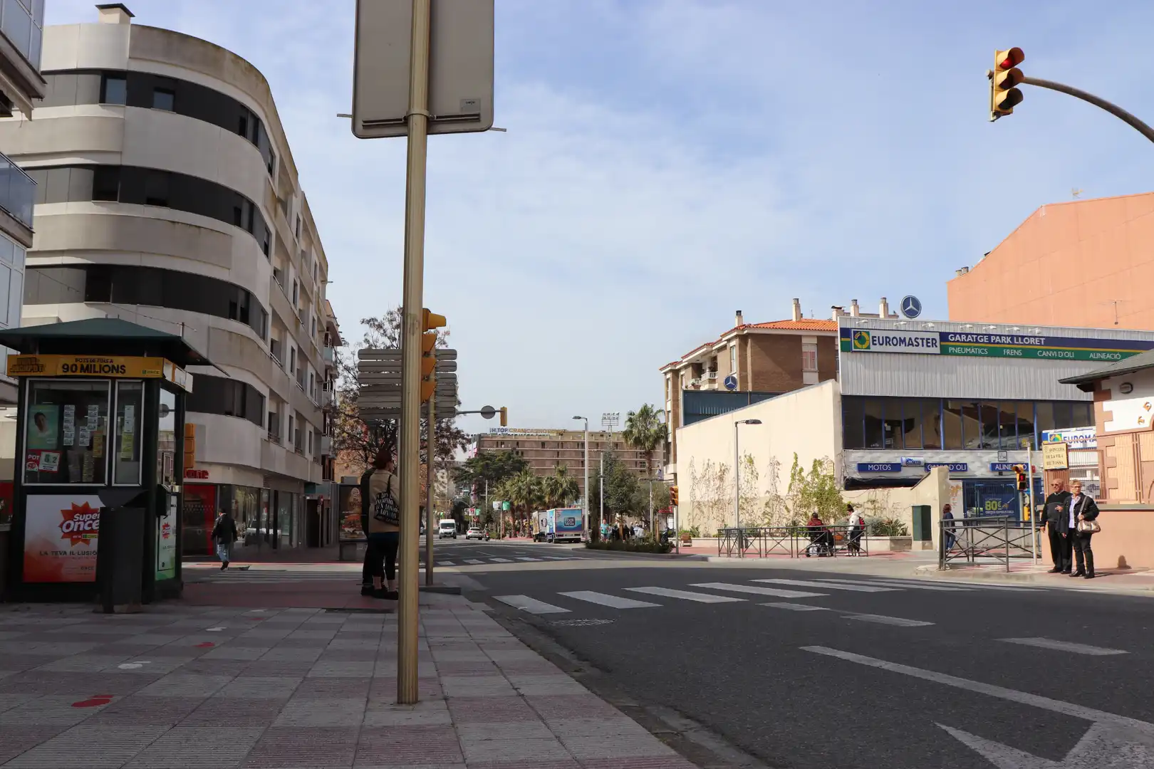 Vista exterior de Garatge en venda en Lloret de Mar