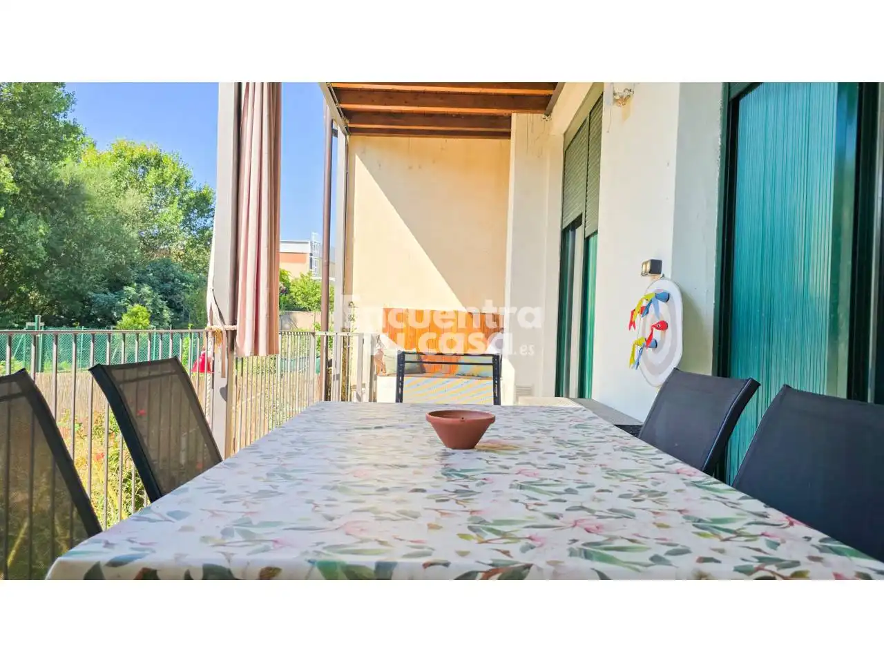 Terraza de Casa o chalet en venta en Puente la Reina / Gares con Aire acondicionado, Calefacción y Parquet