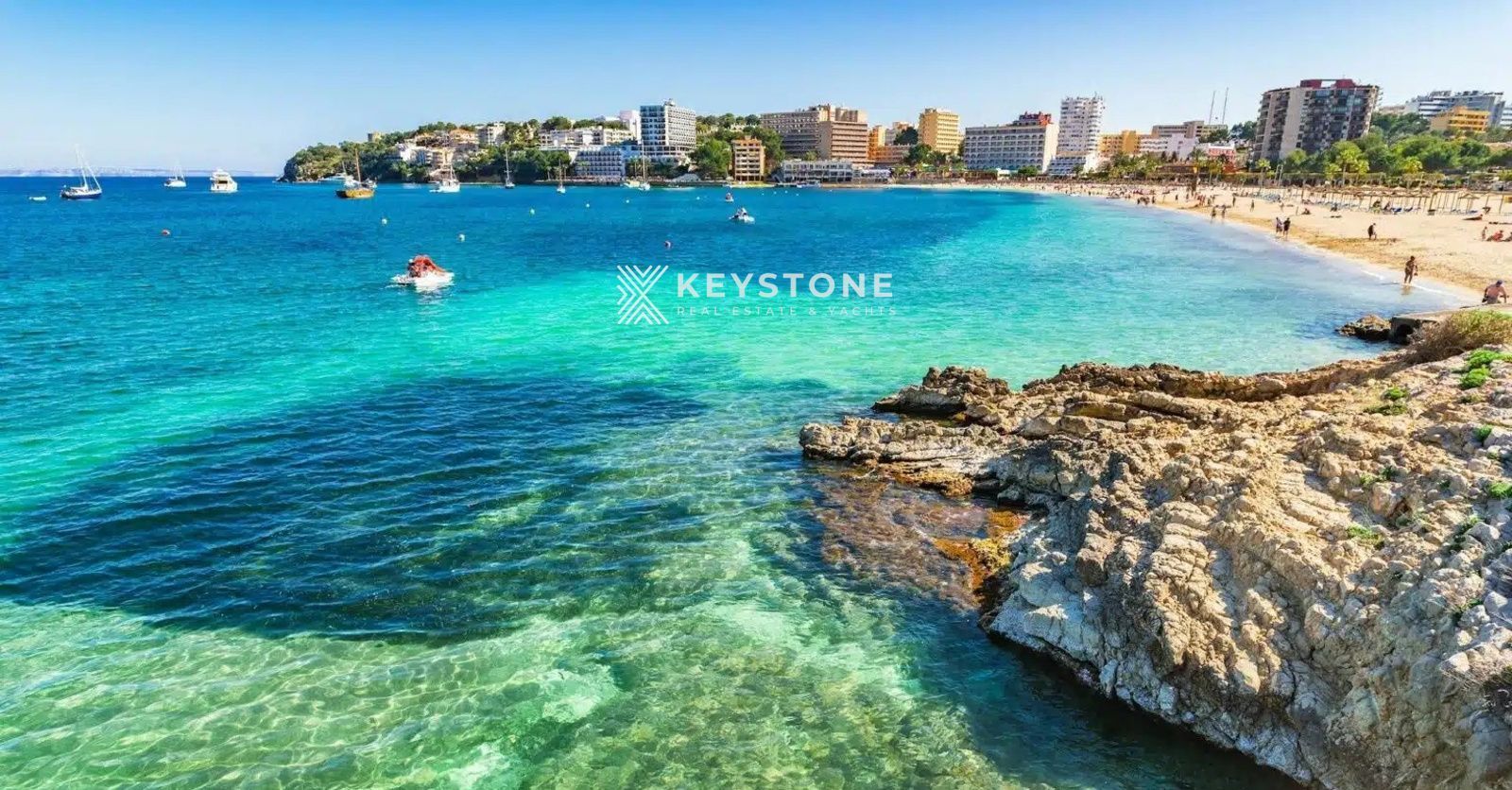 Exterior view of Flat to rent in Calvià  with Air Conditioner, Terrace and Swimming Pool