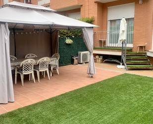 Terrace of Single-family semi-detached for sale in  Logroño  with Air Conditioner, Terrace and Swimming Pool