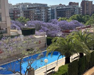 Swimming pool of Flat for sale in Paterna  with Air Conditioner, Heating and Private garden