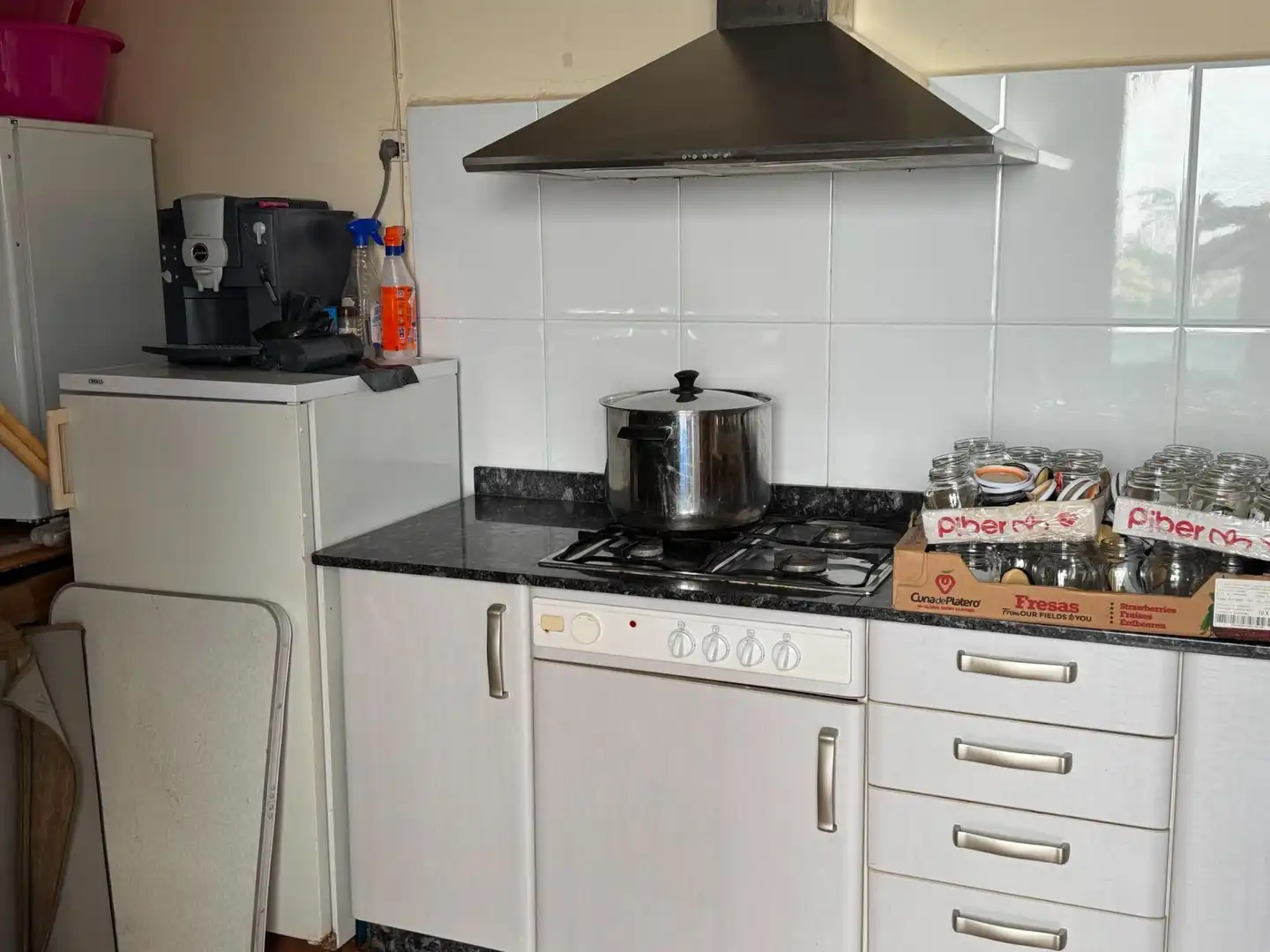 Kitchen of Detached homes for sale in Carracedelo  with Heating, Storage room and Furnished