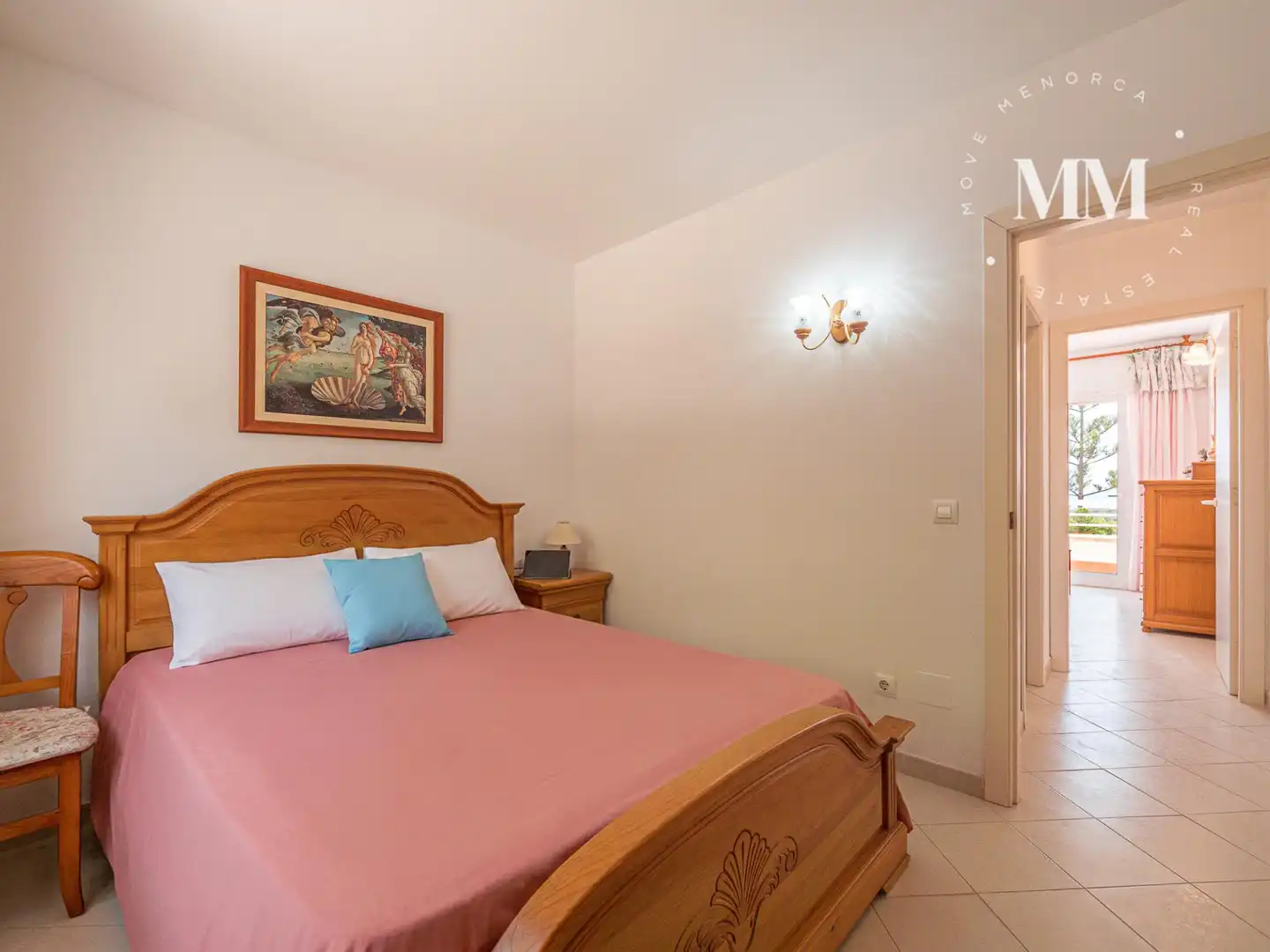 Schlafzimmer von Wohnungen zum Verkauf in Es Mercadal mit Klimaanlage, Terrasse und Möbliert