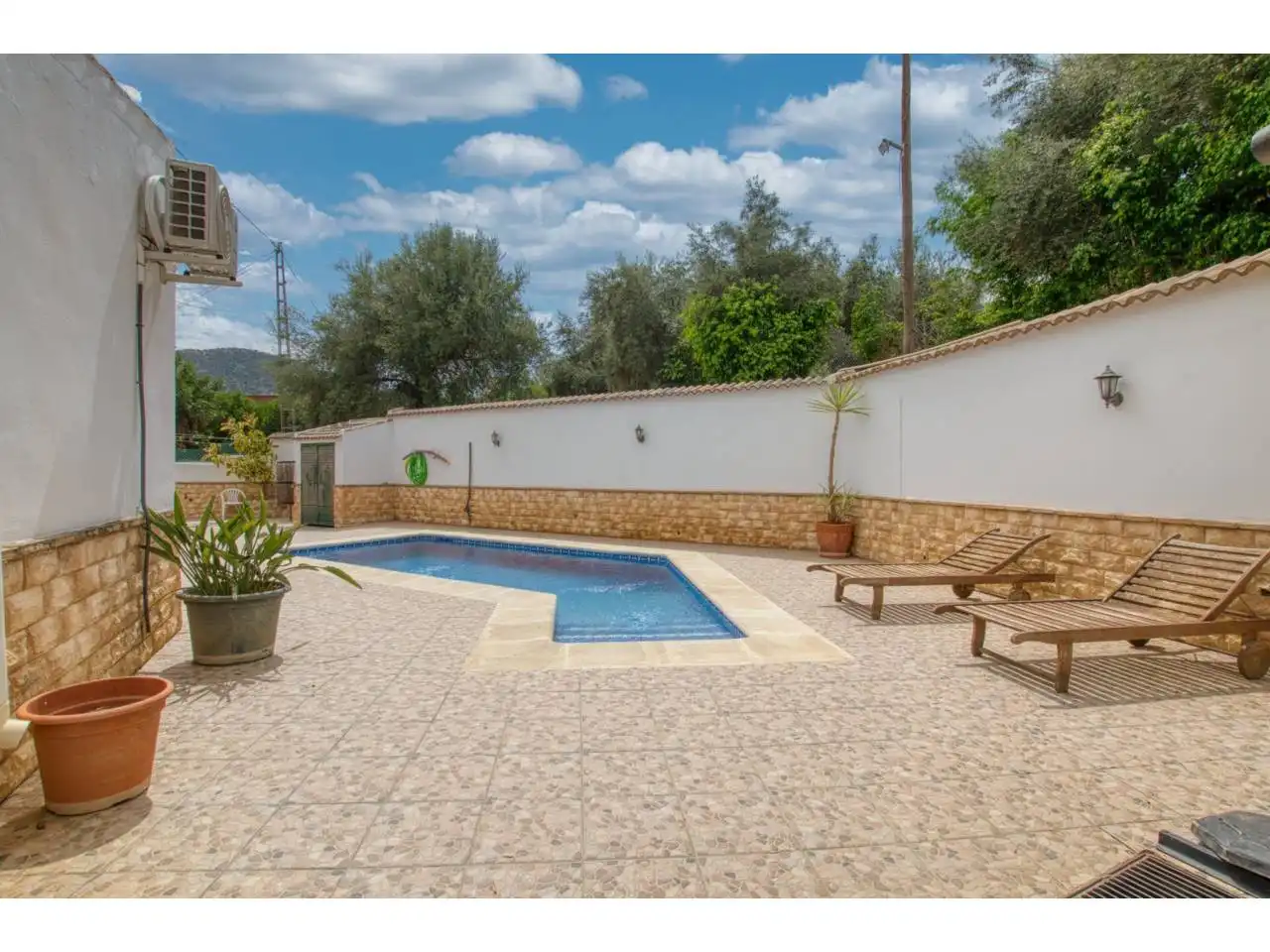 Piscina de Casa o xalet en venda en Periana amb Terrassa i Piscina