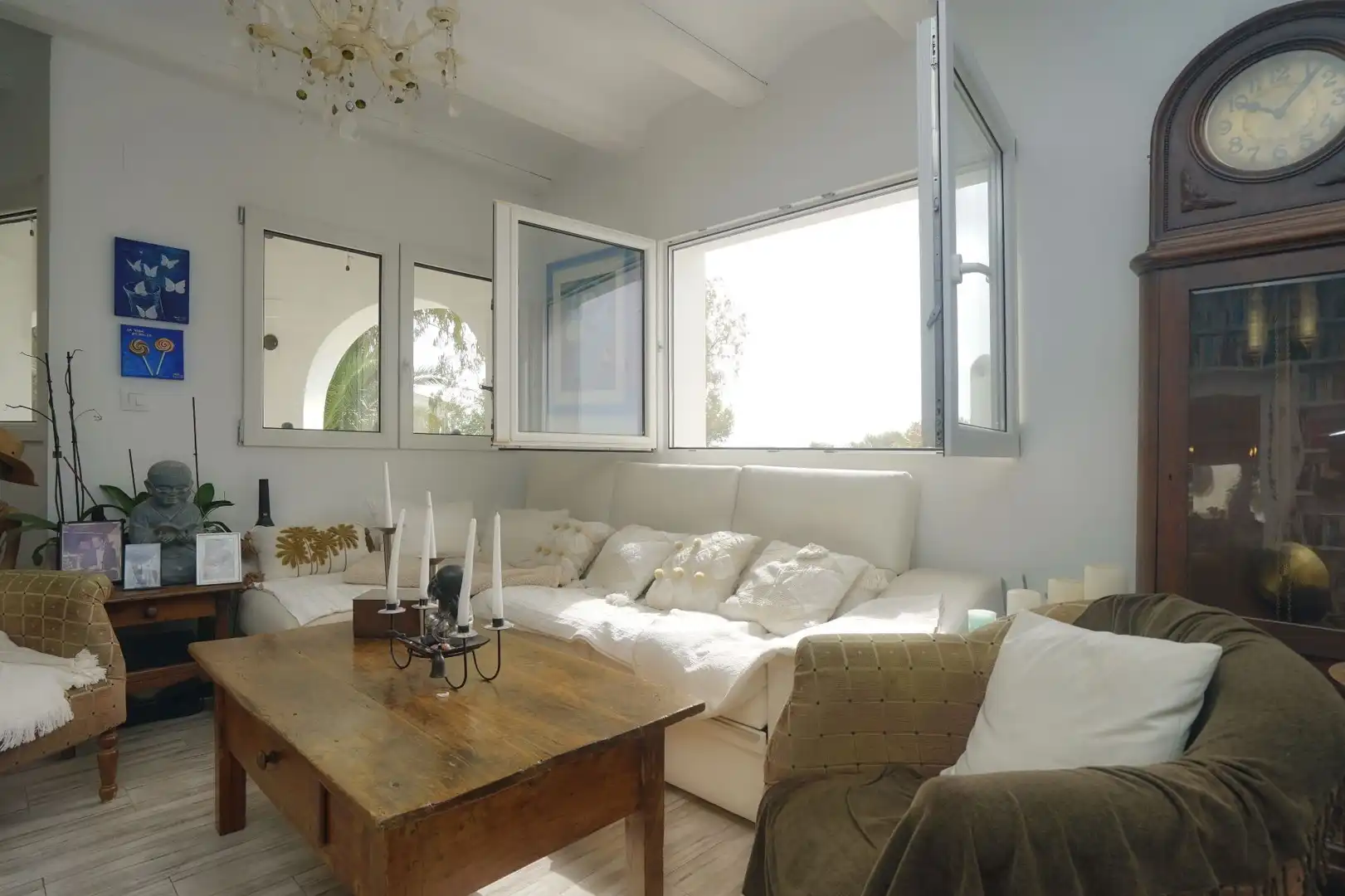 Living room of Houses for sale in Dénia  with Air Conditioner, Heating and Private garden