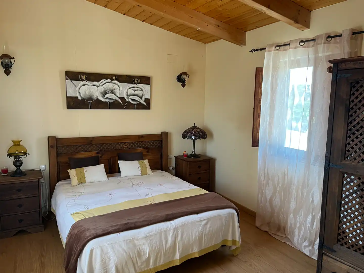 Habitación de Finca rústica en venta en El Burgo de Ebro con Aire acondicionado, Calefacción y Jardín privado