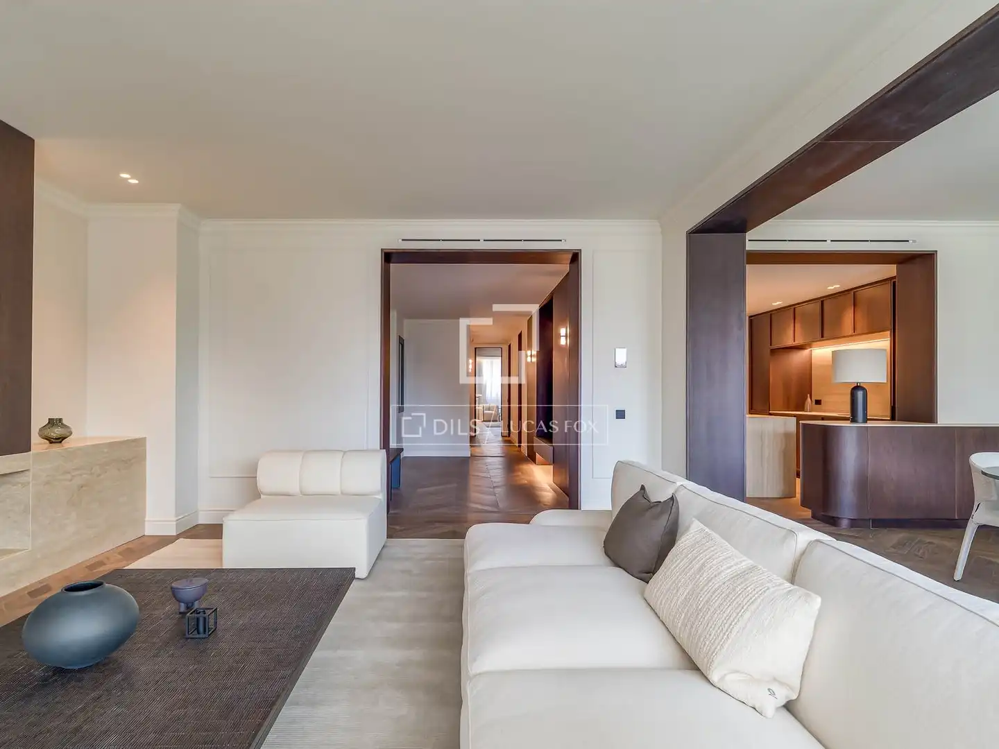 Sala de estar de Piso en venta en Barcelona con Aire acondicionado, Amueblado y Balcón