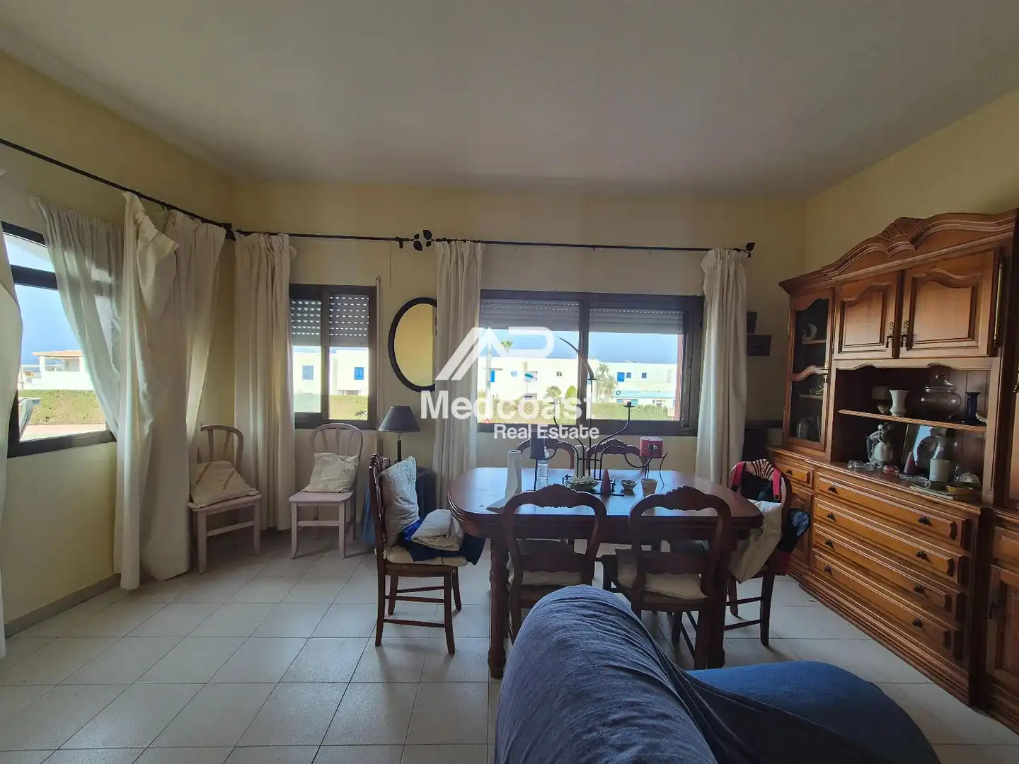 Living room of Flat for sale in Mojácar  with Terrace and Furnished