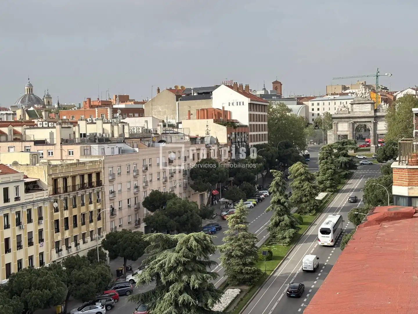 Vista exterior de Ático en venta en Madrid con Aire acondicionado, Calefacción y Parquet