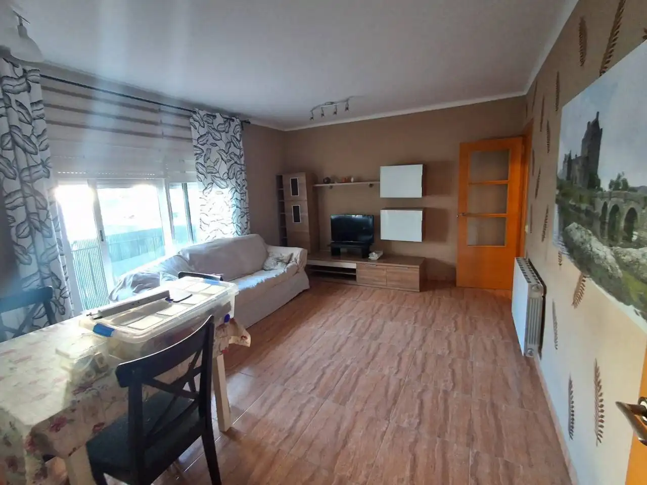 Living room of Flat for rent in Montornès del Vallès  with Air Conditioner, Heating and Furnished