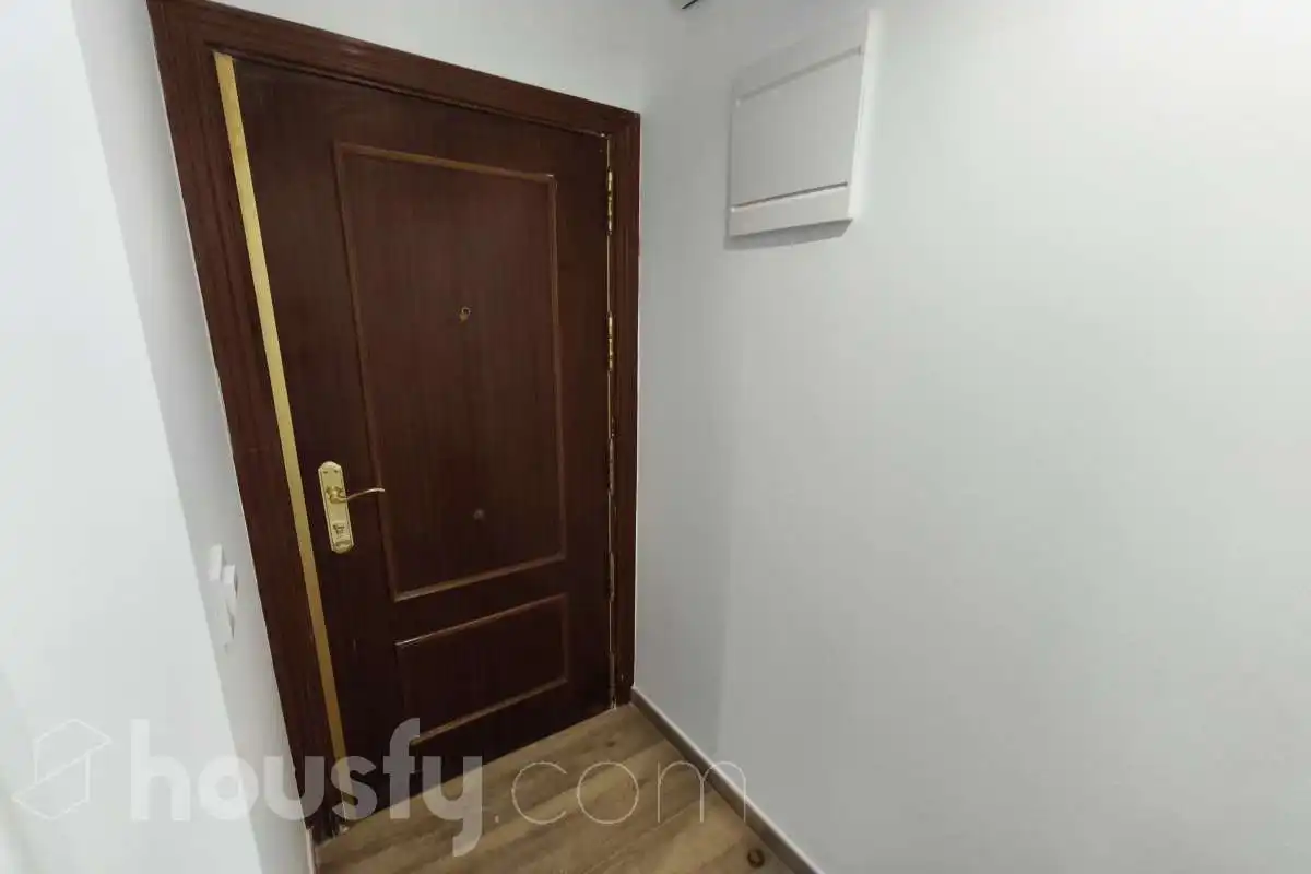 Schlafzimmer von Wohnung zur Miete in Madrid mit Klimaanlage, Heizung und Terrasse