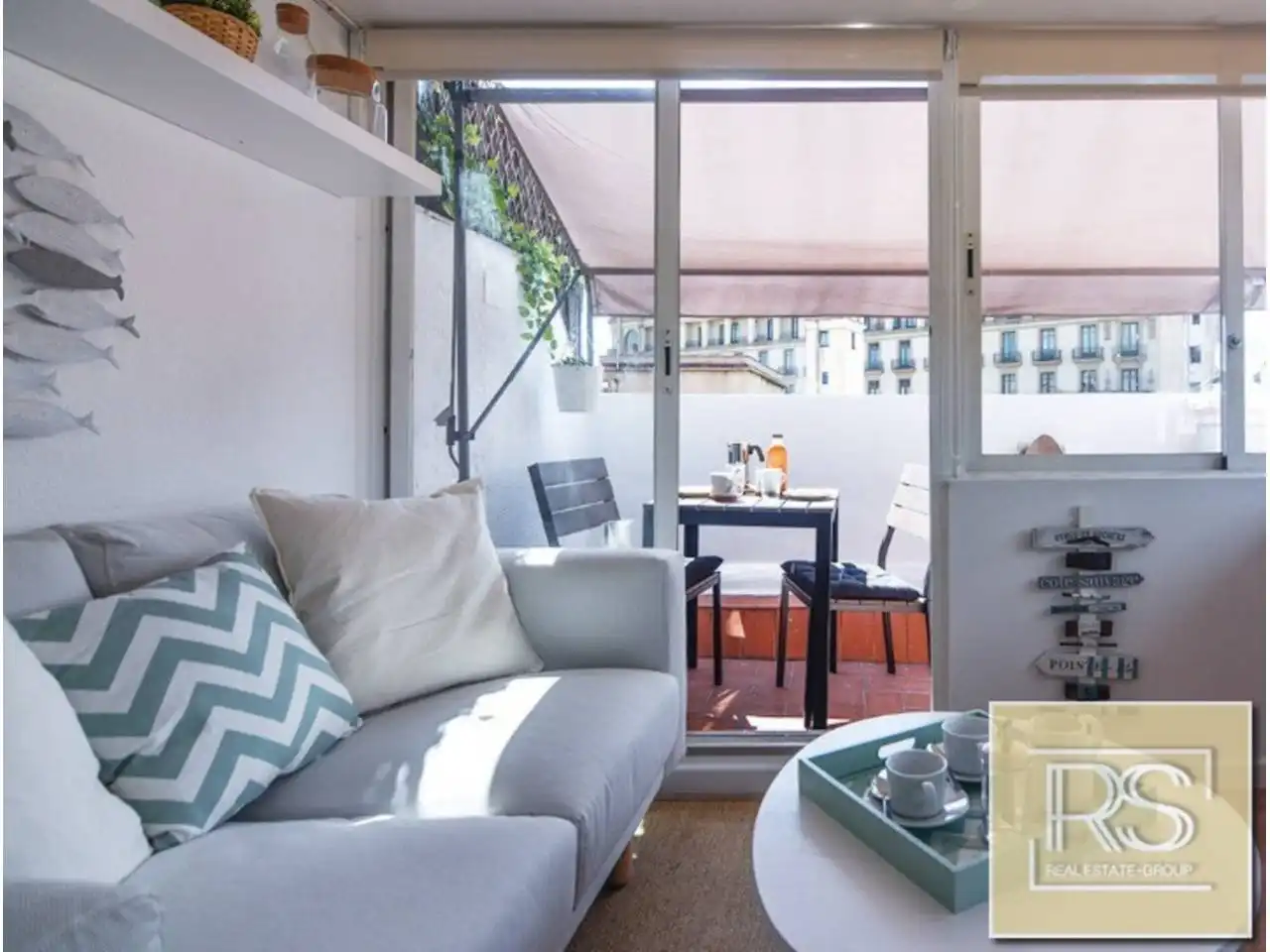 Terrassa de Àtic de lloguer en Barcelona amb Aire condicionat, Calefacció i Parquet
