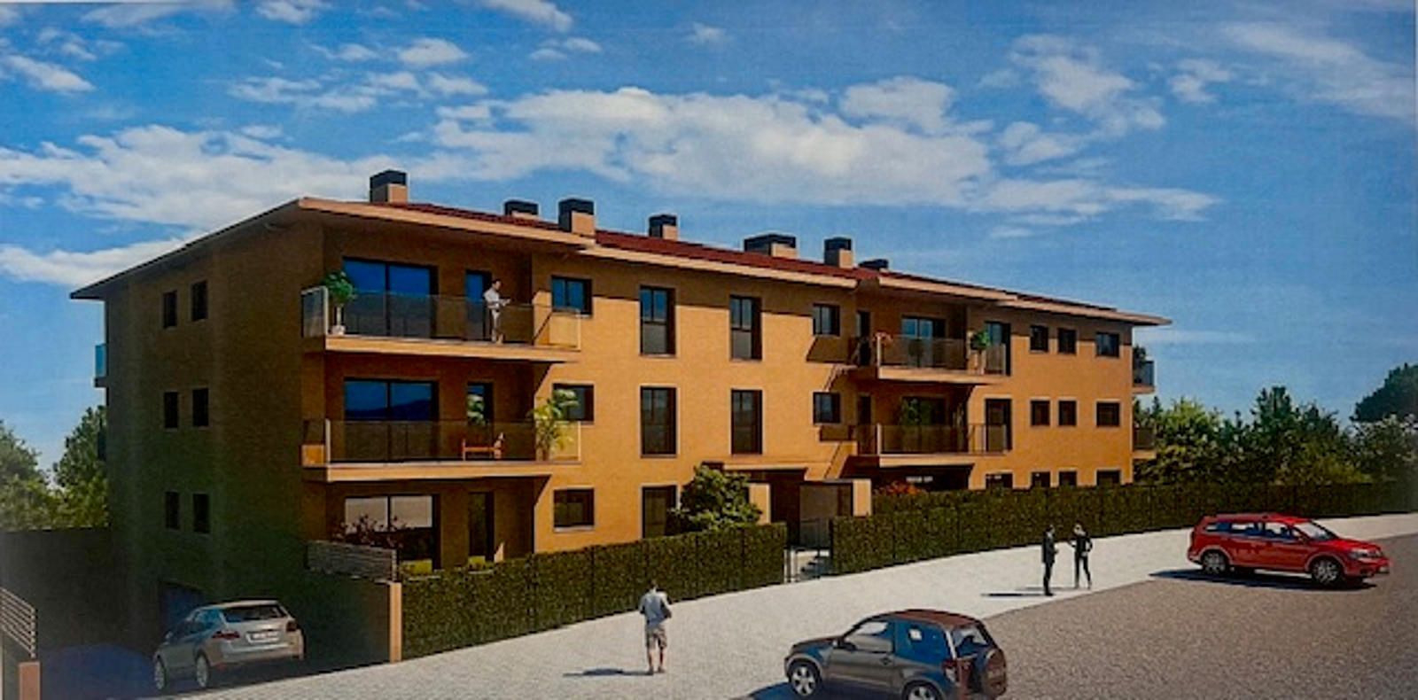 Exterior view of Flat for sale in Pals  with Air Conditioner, Terrace and Swimming Pool