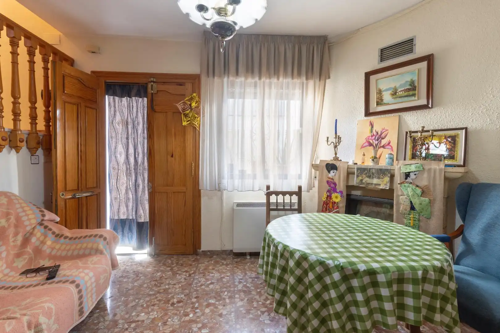 Sala de estar de Casa o chalet en venta en Campotéjar con Aire acondicionado y Amueblado