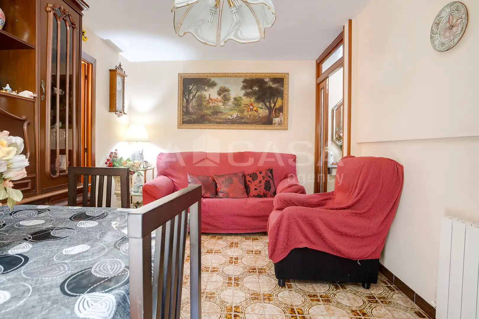 Sala de estar de Piso en venta en  Barcelona Capital con Calefacción