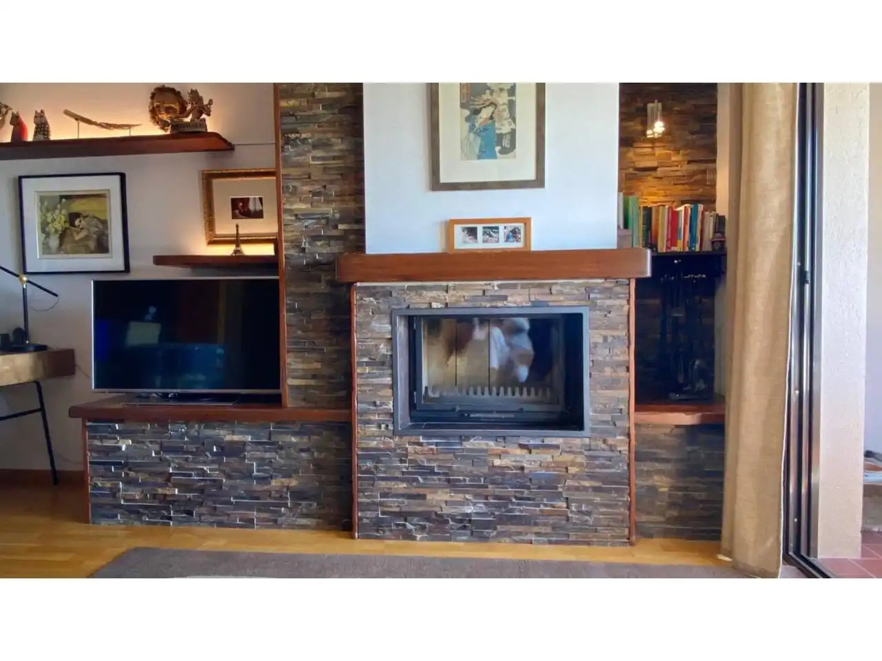 Living room of Attic for sale in Berga  with Terrace, Furnished and Balcony