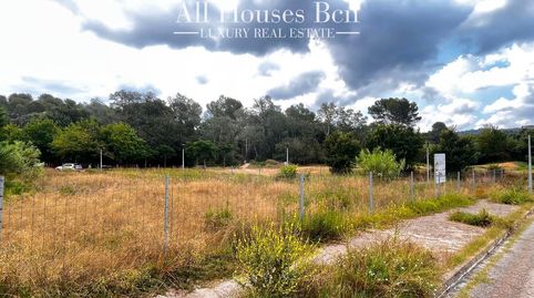 Foto 2 de Terreno en venta en Josep Maria de Sagarra, Mira-sol, Sant Cugat del Vallès