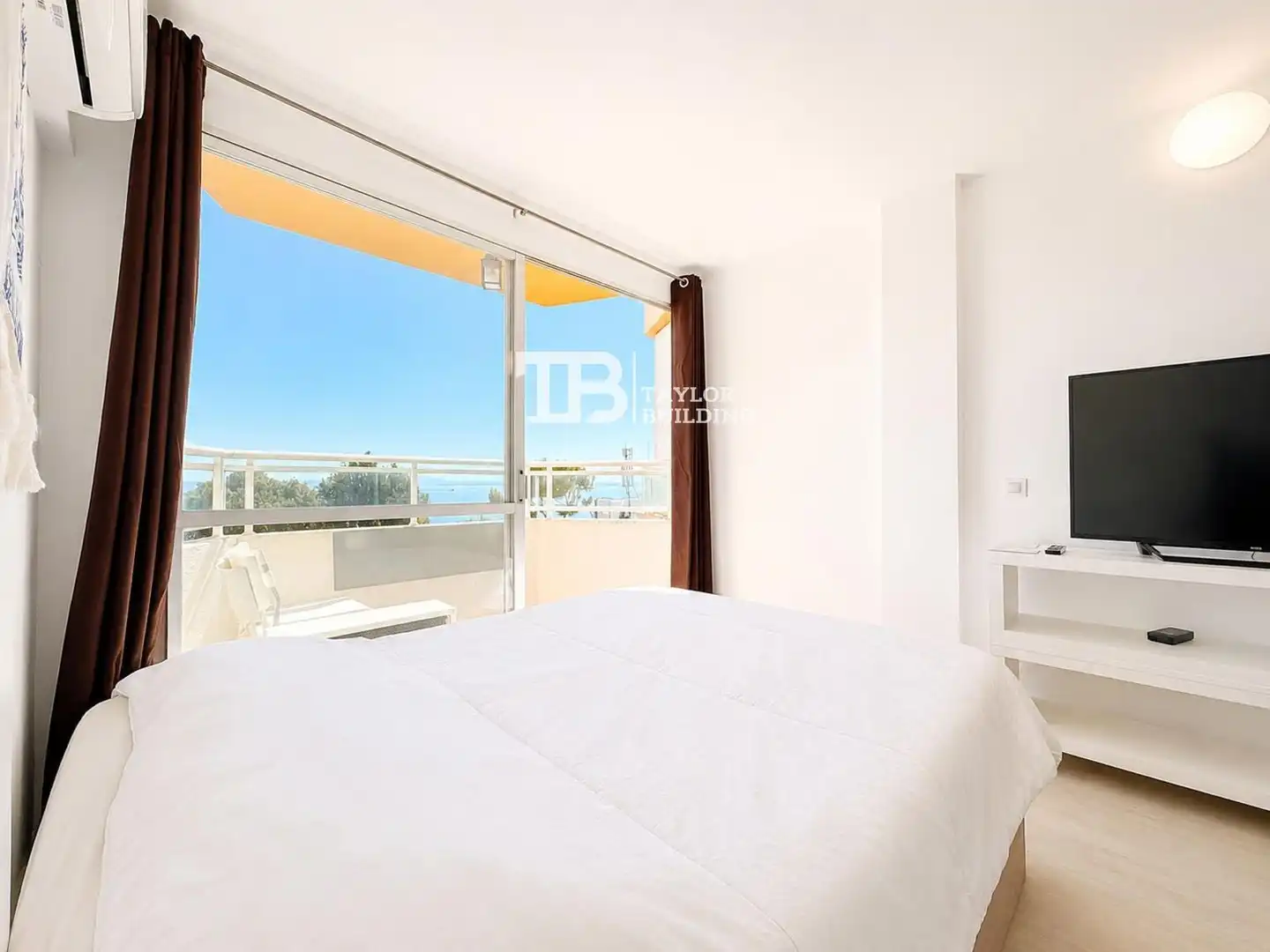 Schlafzimmer von Wohnung zum Verkauf in Calvià mit Klimaanlage, Heizung und Parkett
