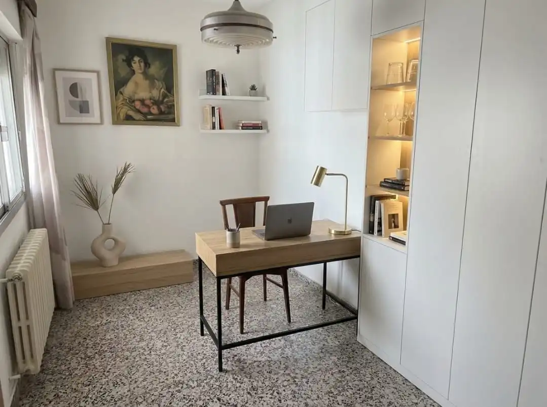 Sala d'estar de Pis en venda en Madrid amb Moblat