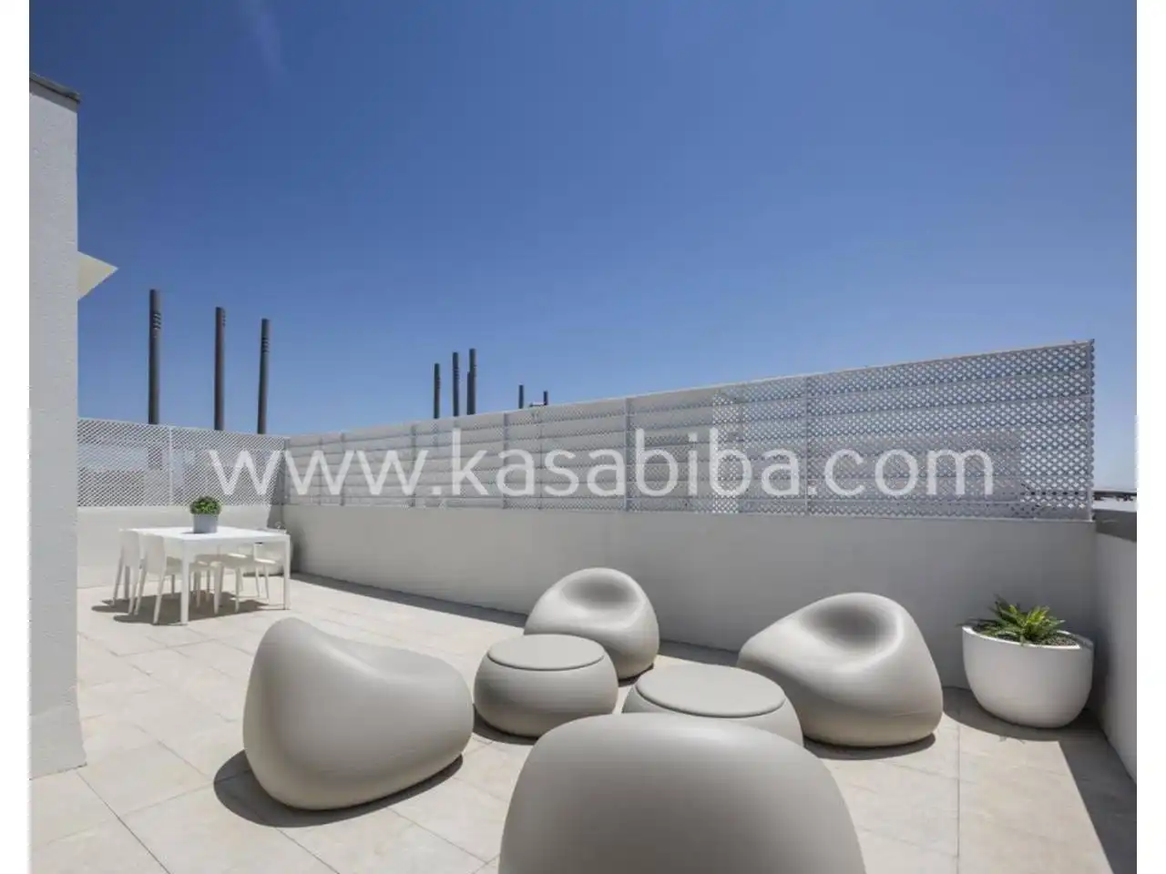 Terraza de Ático en venta en Valencia con Aire acondicionado, Calefacción y Parquet