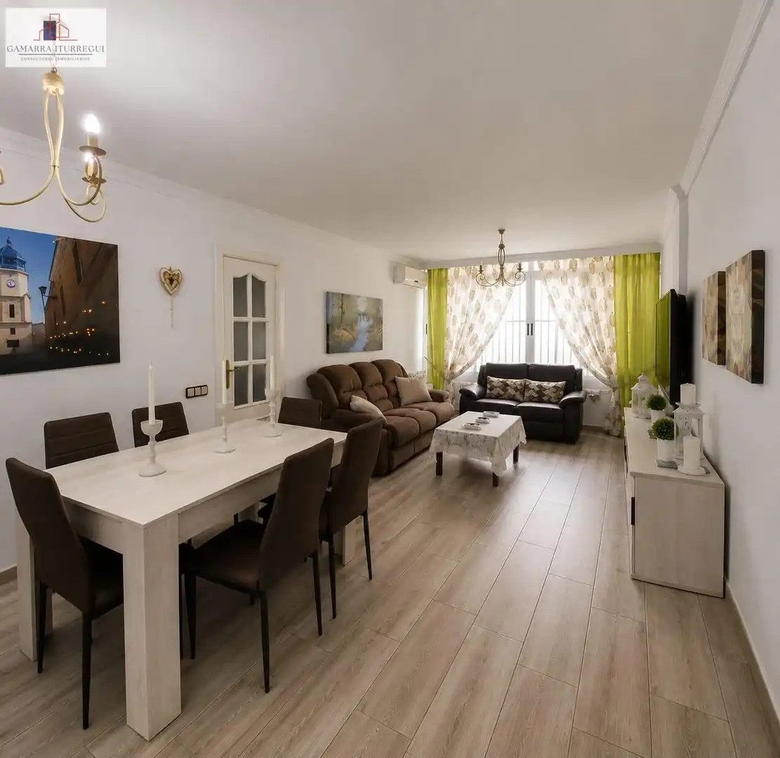 Sala d'estar de Pis en venda en Alicante / Alacant amb Aire condicionat i Parquet